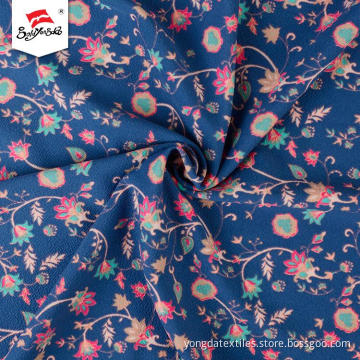 Flower Pattern Polyester Custom German Print Fabric